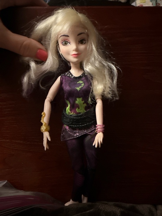 Hasbro Other - Descendants 2 Mal Fashion Doll Hasbro Blonde and Purple Hair